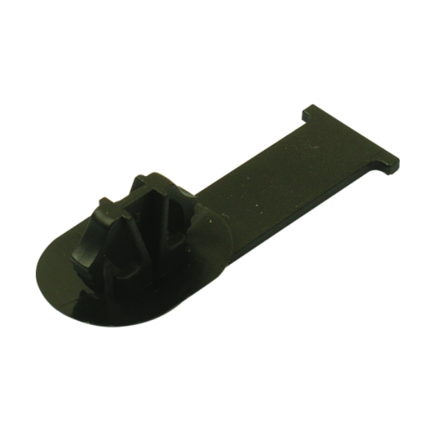 151-01037 Wire Loom Clips with?Arrowhead, PA66, Black, C...