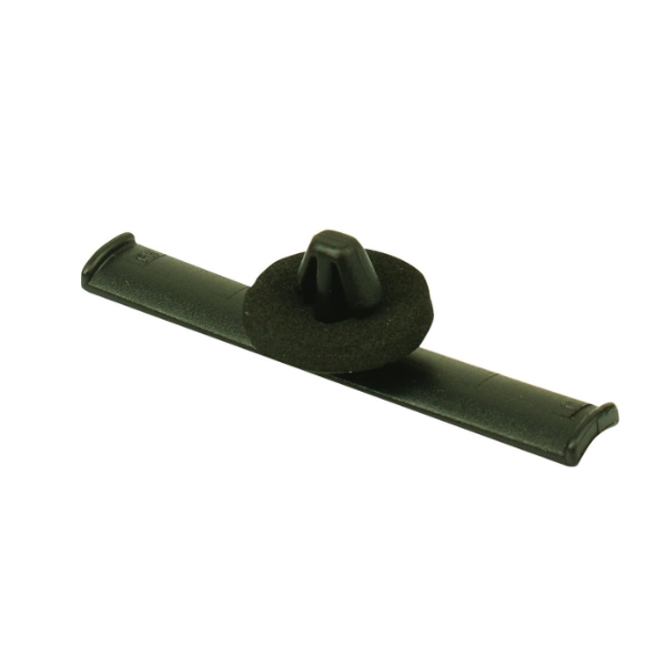 155-11601 Wire Loom Clips with? Arrowhead, PA66, Black, C...