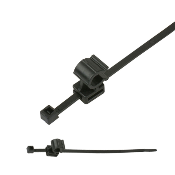 156-00685 2-Piece Fixing Cable Ties with Pipe Clip