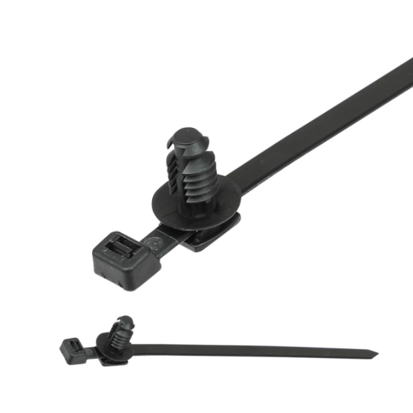 156-00735 2-Piece Fir Tree Cable Tie for Hole,Push Mount ...