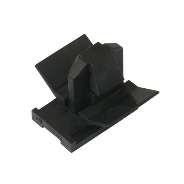 1897255-2 Clips with?Arrowhead for Connector housing, PA66, Black, Car Cable Clips