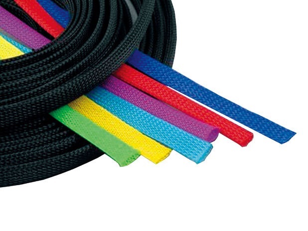Zelfsluitende Kabelmouwen 19mm - Uitbreidbare Gekleurde Kabelorganisator Groen 1/5 Meter