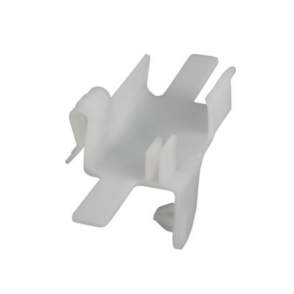 82711-B2050 Automotive Wire Loom Clips  with?Arrowhead, PP, White