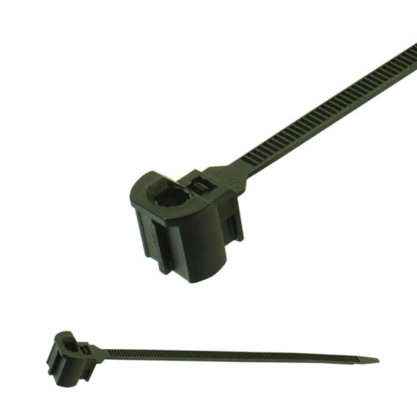 HF0206 1-Piece Fixing Cable Tie For Weld Stud