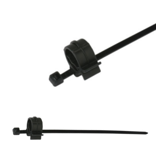 ZDKQ180×2,6 2dílné fixační kabelové spony se sponou na potrubí