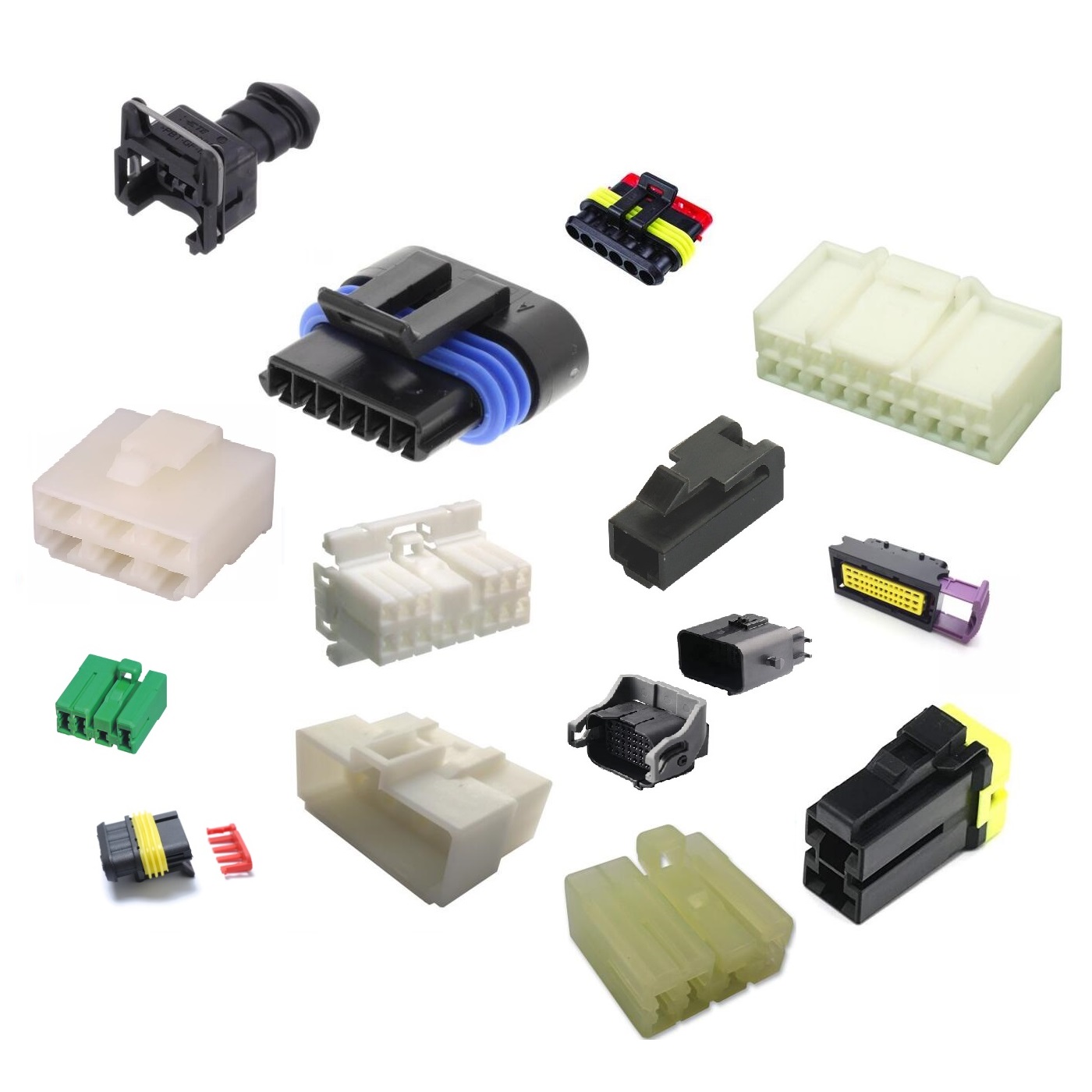 How to find the correct automotive electric Connectors by the coding rules